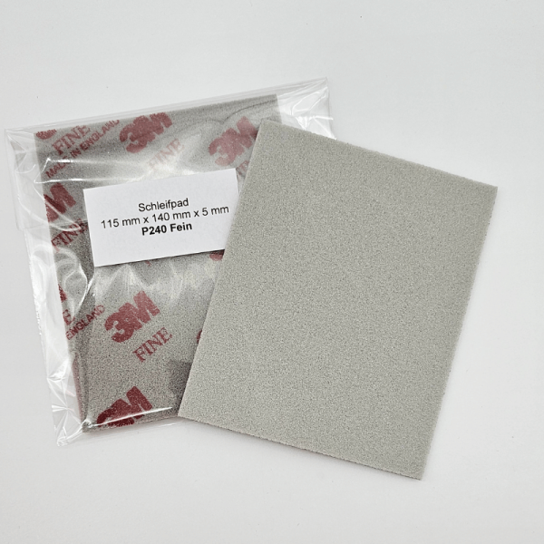 Schleifpad 3M P240 Fein - 115mm x 140mm x 5mm
